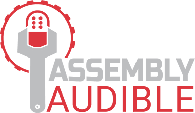 Assembly Magazine - Assembly Audible podcast logo